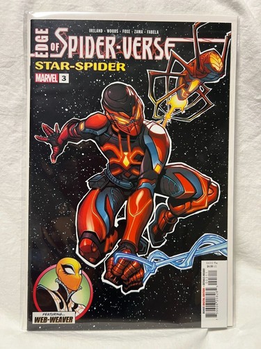 EDGE OF SPIDER-VERSE #3 CHAD HARDIN STAR SPIDER COMIC