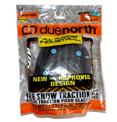 Due North All Purpose Industrial Ice Snow Cleats for Men & Women Size Large, New