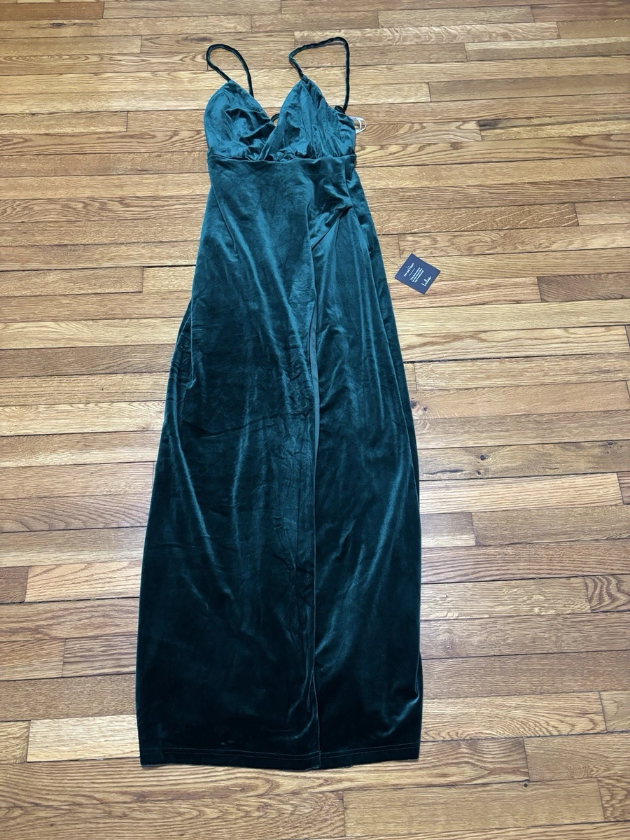 Green Velvet Maxi Dresses for Women for sale - eBay