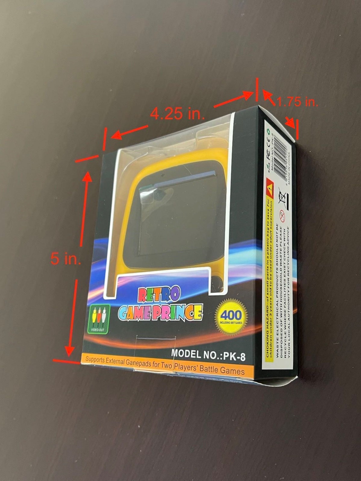 Retro Game Console Classic 8-Bit 2.5" COLOR LCD Handheld Portable Xmas Gifts