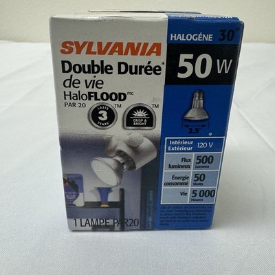 Sylvania PAR 20 Replacement Halogen Lamp Bulb 50W 30° Indoor Outdoor