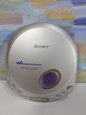 Vintage Sony Silver Walkman ESP Max CD Player D-E350-For Parts