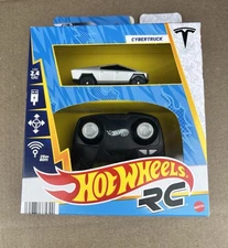 Hot Wheels~ RC TESLA CYBERTRUCK ~Remote Control Diecast Vehicle** New
