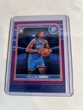 Panini NBA Hoops 2024-25 Dillon Jones #256 Rookie Oklahoma City Thunder