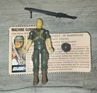 GI Joe 1982 Rock N Roll 100% Complete Vintage Figure w File Card All Original