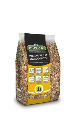 BIOVITA Vermiculit 1-5mm - Optimal für Feuchtigkeitskontrolle & Bodenverbess