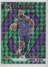 2024-25 Panini Mosaic City Edition Green Mosaic Prizm LeBron James #286 2s2