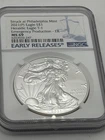 2021 (P) Silver Eagle T-1 Emergency Production - ER MS69 NGC