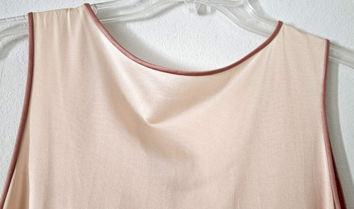 Abito e accappatoio vintage Lorena donna nylon alto L pesca elegante loungewear **LEGGI - Foto 9 di 22