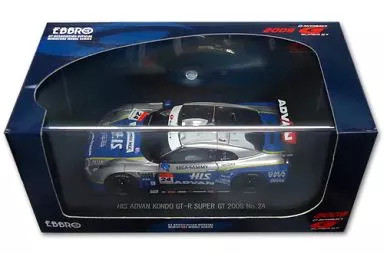 #ad Mini car 143 HIS ADVAN KONDO GT R GMA #24 Blue x Silver Autobacs SUPER GT500 $94.49