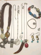 BIG BEAUTIFUL LOT SILPADA Silver Jewlery Necklaces Pendants Bracelets Earrings