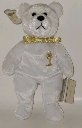 Holy Bears Bible Sacrement Series Communion Bear 2004 White Religious Christian - Picture 1 of 15
