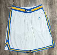 Jordan Brand UCLA Bruins Home RIO College Basketball Shorts White Men's Large L