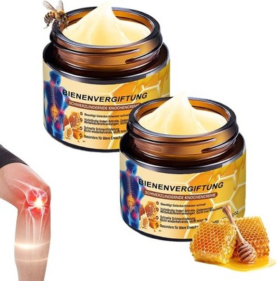 Bienengift Gelenkcreme, 2 Stück Bienengiftsalbe, Bee Venom Joint Relief Gel, ...
