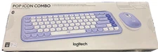 NEW - Logitech Pop Icon Combo (920-012061) Keyboard and Mouse FAST FREE SHIPPING