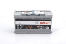 BOSCH Starterbatterie S5A AGM für Fahrzeuge mit Start-Stopp-Funktion
