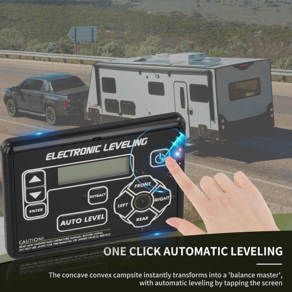 421484 RV Ground Control Auto Leveling System Electronic Leveling ...
