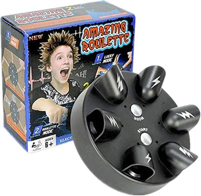 Electric Shock Roulette Game,Electric Finger Lie Detector,Shock Roulette Party G