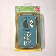 Sesame Street Cookie Monster Soft Case For Nintendo 3DS DSi XL DSi DS LITE & DS