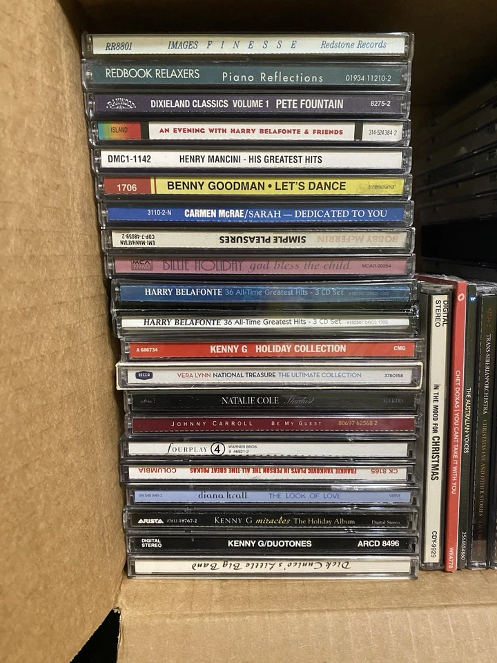 JAZZ CD LOT 45 TITLES BOP SMOOTH BIG BAND VOCAL CONTEMPOARY READ DESCRIPTION - Image 2 of 3