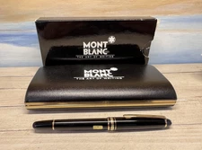 Vintage MONTBLANC Meisterstuck Classique 144 Fountain Pen Medium 14K Nib - NOS!
