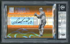 Dan Marino 2005 Donruss Elite BGS 9 AUTO 10 Passing the Torch Autograph NFL /100