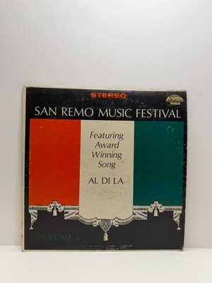 San Remo Music Festival (Vol 1) Featuring Al Di La (STRAND RECORDS SL 1051) ster