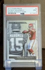 2017 Panini Prizm - Rookie Introductions Patrick Mahomes II #2 Silver PSA 9