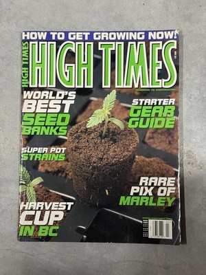 Vintage High Times Magazine March 2003 #333   Seed Banks, Marley Photos, Harvest