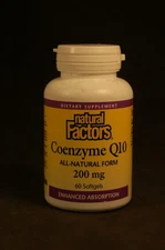 Natural Factors Coenzyme Q10 200mg 60 softgels