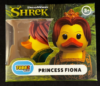 Mini Tubbz - Princess Fiona - Shrek - Rubber Duck - Approx 2'' High