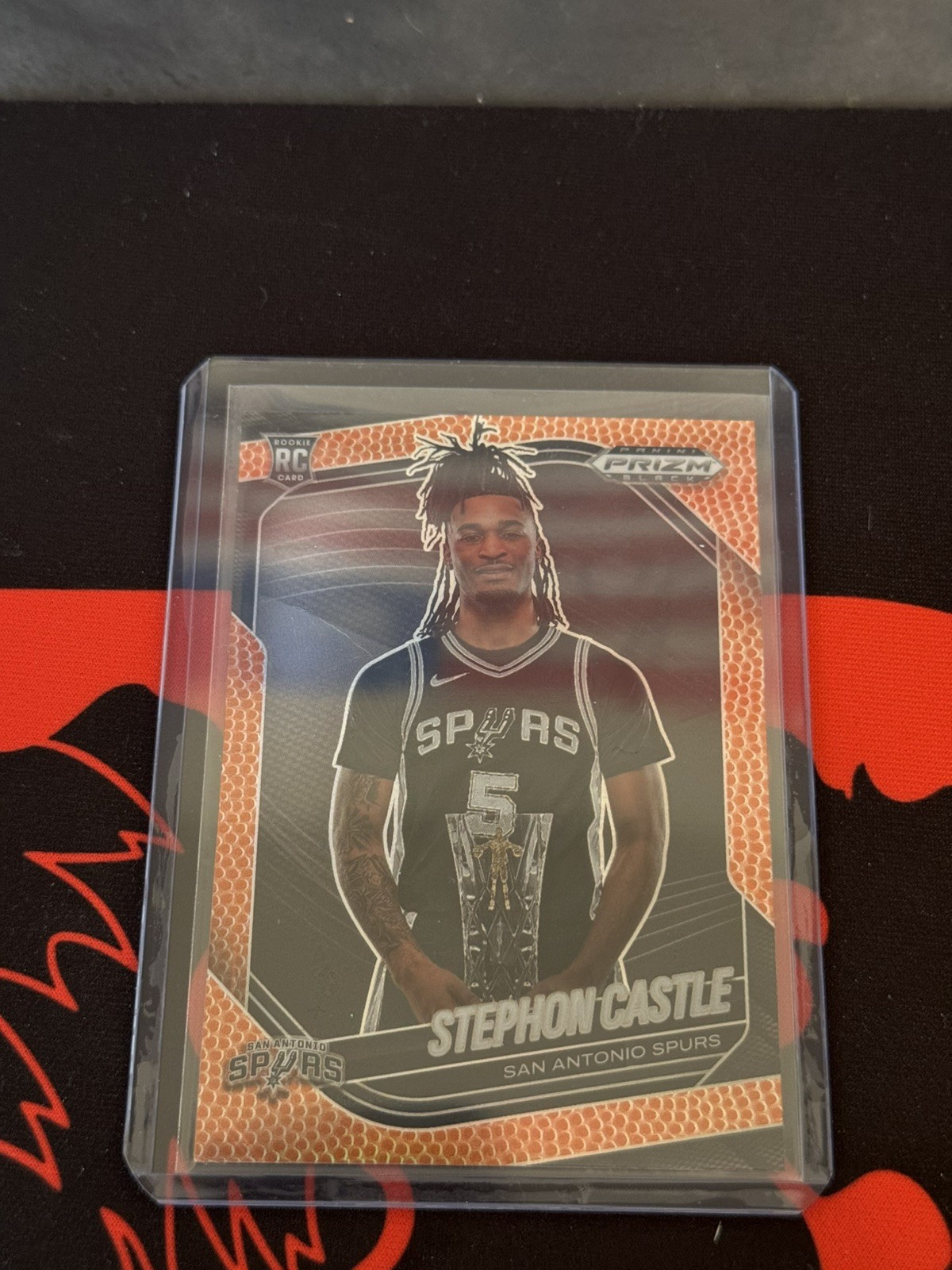 2024-25 Panini Prizm Black - Stephon Castle #96 Basketball Prizm /225