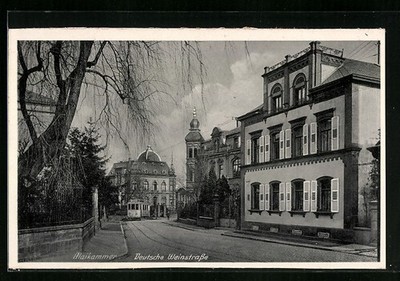 May Chamber, German Wine Route, Tram, Postcard 