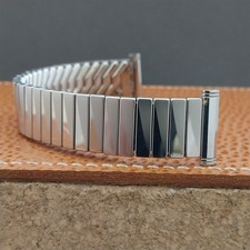 Vintage Kreisler 19mm 18mm 16mm Stainless Steel 1960s Unused Classic Watch Band