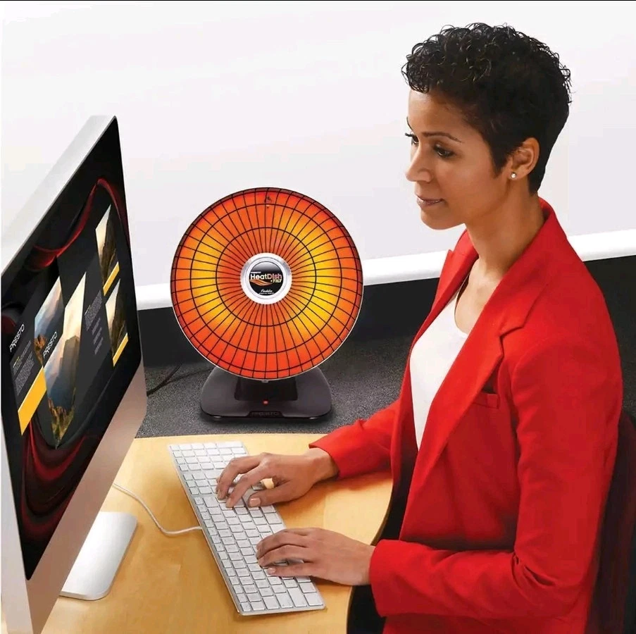 Presto HeatDish Plus Tilt Parabolic Heater - Image 4 of 4