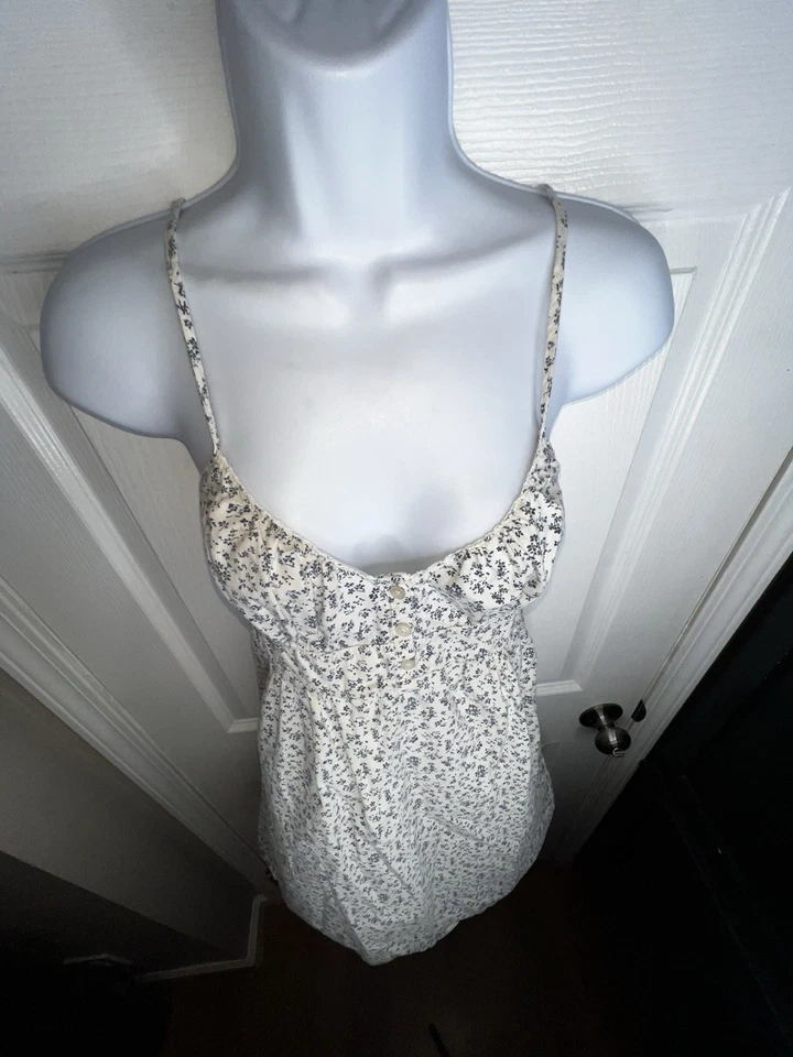 Vestido floral azul Arianna talla única Brandy Melville para mujer OS hecho en Italia Foto 3 de 4