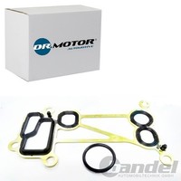 Dr.Motor Automotive Dichtungssatz ÖLkÜHler Passend FüR BMW 3 5 7 X5 X6 |