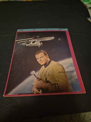 1966, Star Trek, Capt. Kirk, WIALIAM SHATNER Writing Tablet (Scarce / Vintage)