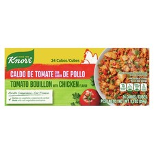 Knorr Bouillon Cubes 24 Count Tomato with Chicken Flavor 32 Ounce Pack of 1