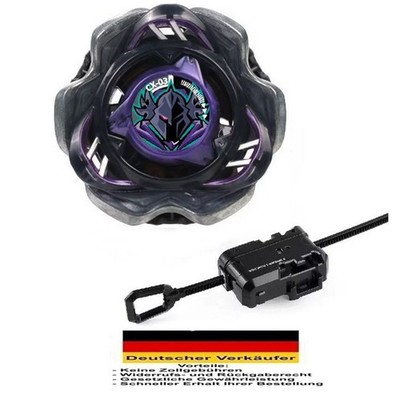 CX-03 Perseus Dark mit Starter für Beyblade Serie X Turbo Arena