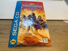 Vintage Shining Force CD Sega CD COMPLETE Manual and With reg card case damage