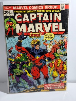 Captain Marvel #31 (Marvel Comics March 1974)