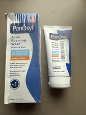 2xPanOxyl Acne Foaming Wash Benzoyl Peroxide 10 Maximum Strength 5.5oz Exp 2027