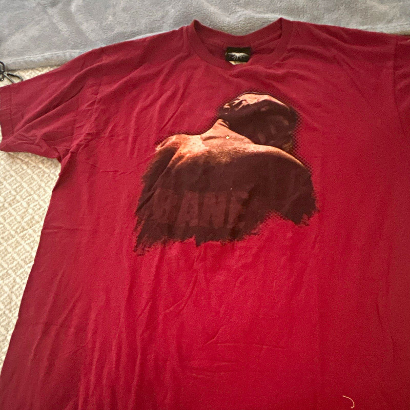 The Dark Knight Rises Bane Red Graphic Print Men's XL Crew Neck T-Shirt
