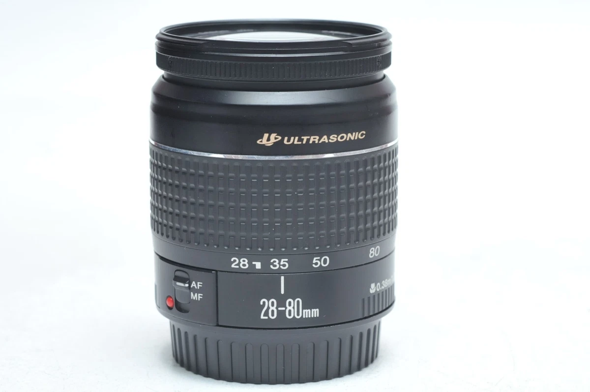Canon EF Camera Lenses 28-80mm Focal f/3.5-5.6 Maximum Aperture