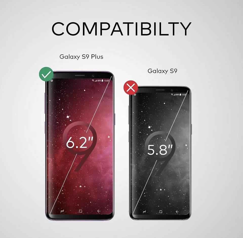 (002) Funda protectora completa RhinoShield SolidSuit para Samsung Galaxy S9+ carbono Foto 2 de 4