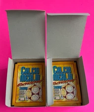 Merlin Calcio Extreme 2001 Rare 80 Packs in Boxes Special Foil Edition Sticker