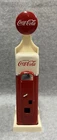 Vintage Coca Cola Vending Machine Gas Pump Salt & Pepper Shakers with Stand 1993
