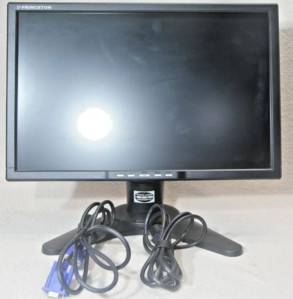 RARE Princeton VL2018W TFT LCD Monitor/TV – DVI-D 24-Pin – Tested - Image 3 of 4