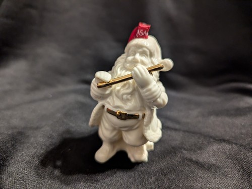 Mikasa Weihnachtsharmonie Ornament, ""Weihnachtsmann mit Flöte"", KT-438-500, 4" GEBRAUCHT - Bild 2 von 13